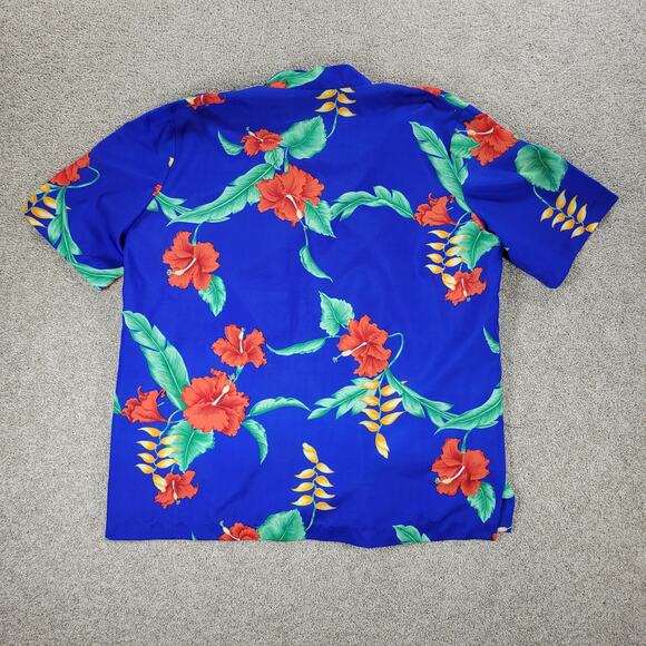 Vintage Royal Hawaiian Creations Shirt Womens L Floral Button Down Beach Summer - Picture 4 of 12